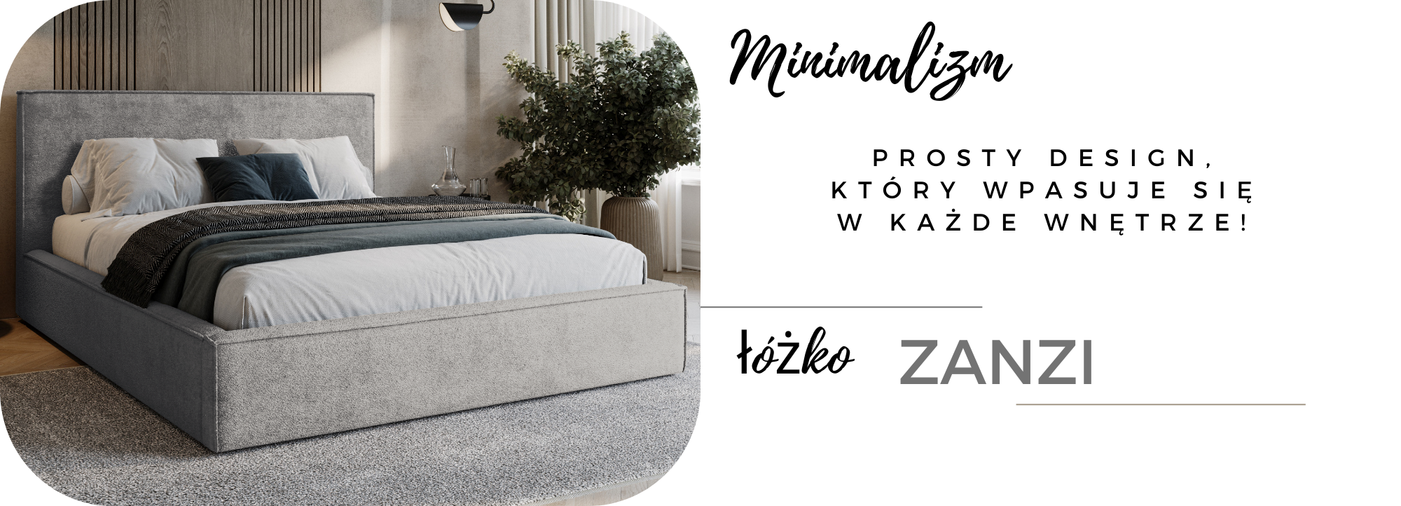 Łóżko Zanzi