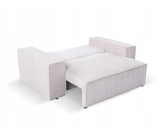 Schlafsofa ausziehbar kompakt Stoffbezug Majorka Small