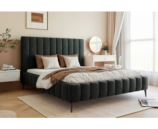 Łóżko małżeńskie sypialniane slim 200x200 Tina II