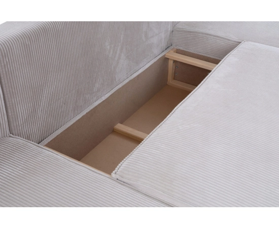 Schlafsofa ausziehbar kompakt Stoffbezug Majorka Small