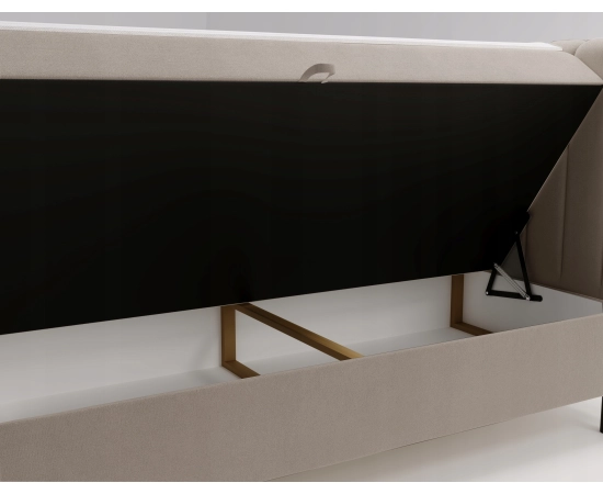 Łóżko Box 120x200 z pojemnikiem i materacem Limba