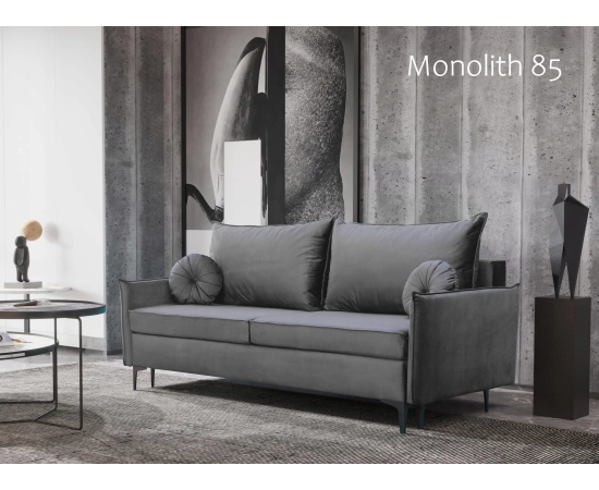 Nowoczesna sofa z małymi okrągłymi poduszkami Lion