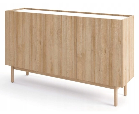 Salon Komoda na nóżkach 144 WOOD dąb riviera
