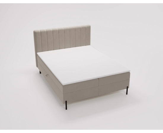 Łóżko Box 120x200 z pojemnikiem i materacem Limba