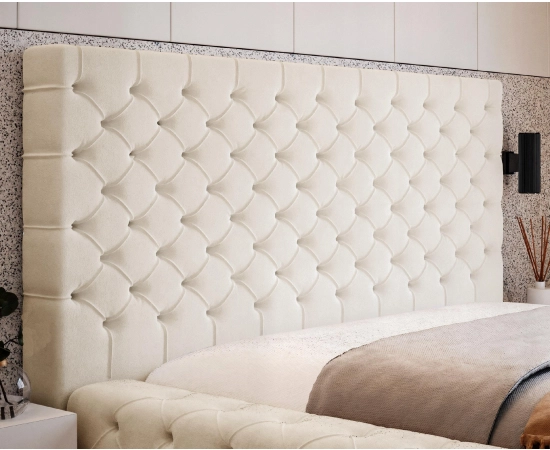 Łóżko do sypialni premium chesterfield 160x200 Rossano