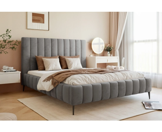 Łóżko małżeńskie sypialniane slim 200x200 Tina II