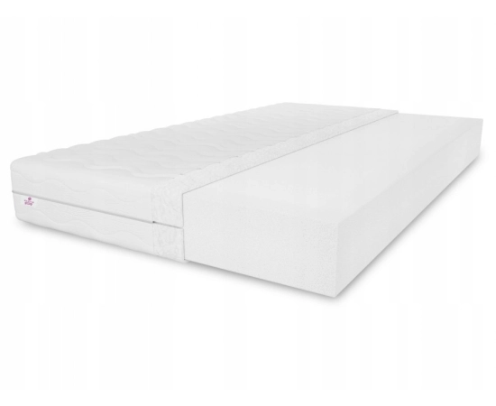 Materac piankowy pokrowiec pikowany 160x200 cm Stand