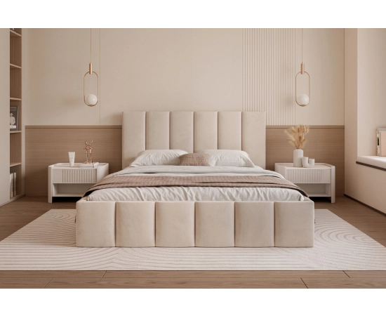 Modernes Doppelbett für Schlafzimmer 160x200 Tamara