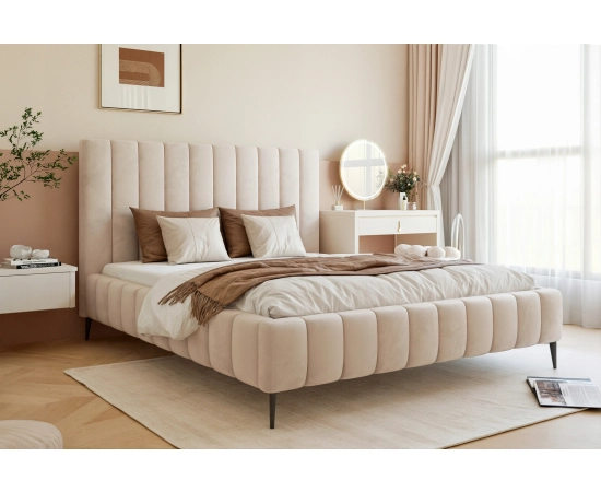 Łóżko małżeńskie sypialniane slim 200x200 Tina II