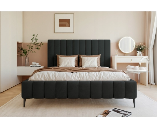 Łóżko małżeńskie sypialniane slim 200x200 Tina II