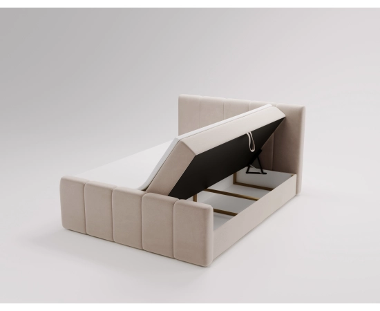 Łóżko do sypialni z grubej pianki kontynentalne 120x200 Bruno Box