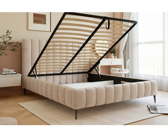 Łóżko małżeńskie sypialniane slim 200x200 Tina II