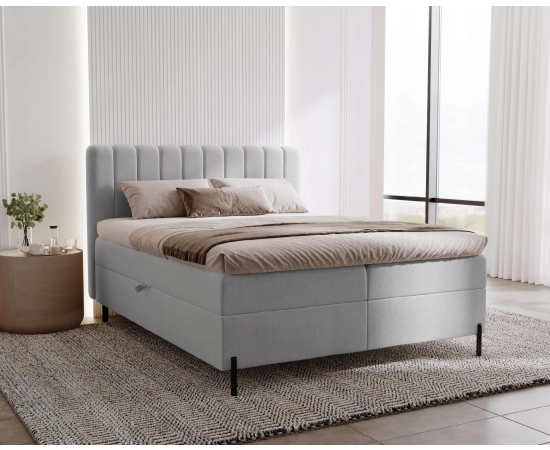 Łóżko Box 120x200 z pojemnikiem i materacem Limba