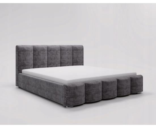 Łóżko z pojemnikiem i stelażem do sypialni 200x200 Stella