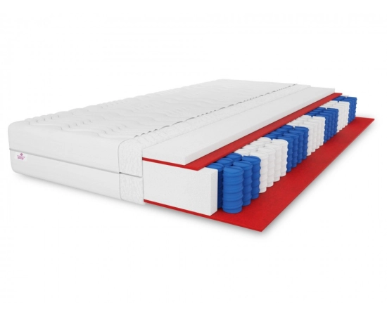 Materac kieszeniowy na sprężynach 15cm pocket średniotwardy Lamba 120x200
