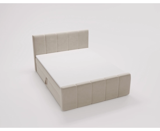 Łóżko do sypialni z grubej pianki kontynentalne 160x200 Bruno Box