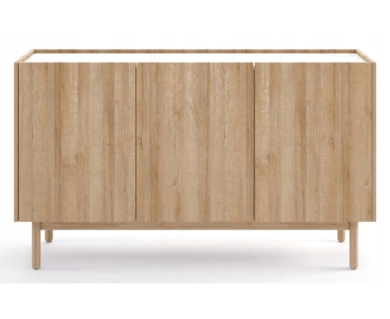 Salon Komoda na nóżkach 144 WOOD dąb riviera