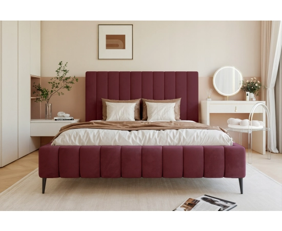 Łóżko małżeńskie sypialniane slim 200x200 Tina II