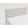 Chesterfield kontynentalne łóżko z pojemnikiem i materacem 140x200 Grand
