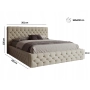 Chesterfield Polsterbett 180x200 mit Knopfsteppung und Lattenrost Chester