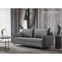 Nowoczesna sofa z małymi okrągłymi poduszkami Lion