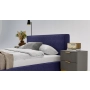 Sypialnia łóżko w tkaninie boucle 160x200 Bobo