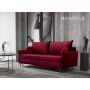 Nowoczesna sofa z małymi okrągłymi poduszkami Lion