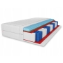 Materac 100x200 spreżynowy Pocket 7stref dwustronny h3/h4 Promium