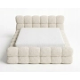 Doppelbett 200x200 Bouclé Roma aus dickem Schaumstoff
