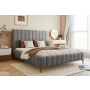 Łóżko małżeńskie sypialniane slim 200x200 Tina II