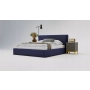 Sypialnia łóżko w tkaninie boucle 160x200 Bobo