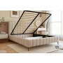 Łóżko małżeńskie sypialniane slim 200x200 Tina II