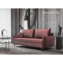 Nowoczesna sofa z małymi okrągłymi poduszkami Lion