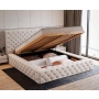 Łóżko do sypialni premium chesterfield 120x200 Rossano