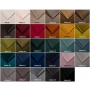 Polster-Doppelbett 200x200 mit Stauraum schlankes Design Elora