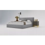Łóżko tapicerowane boucle pojemnik stelaż 180x200 Bobo