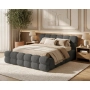 Doppelbett 140x200 Bouclé Roma aus dickem Schaumstoff