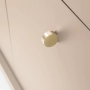 Wysoka komoda 104 POLO beż/złota rama
